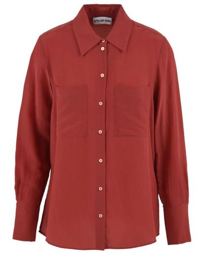 Attic And Barn Shirts - Red