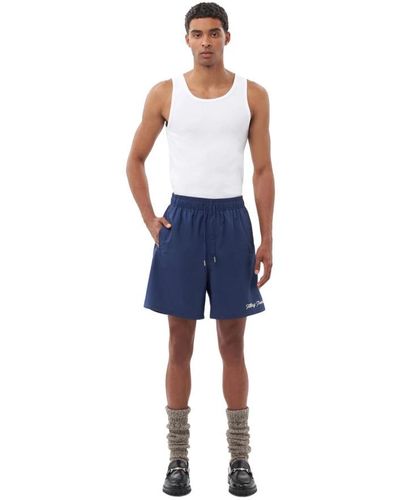 Filling Pieces Casual Shorts - Blue