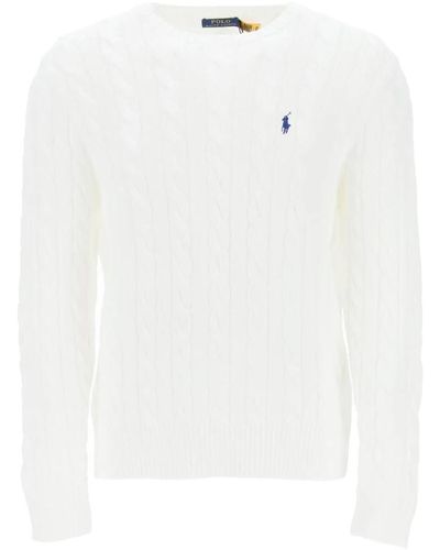 Polo Ralph Lauren Knitwear > round-neck knitwear - Blanc