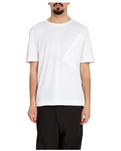 Transit T-shirt con tasca grande - Bianco