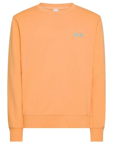 Sun 68 Baumwolle polyester sweatshirt - Orange