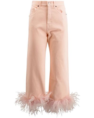 P.A.R.O.S.H. Cropped jeans - Pink