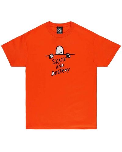 Thrasher T-shirts - Orange