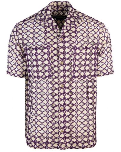 ANDERSSON BELL Shirts > short sleeve shirts - Violet