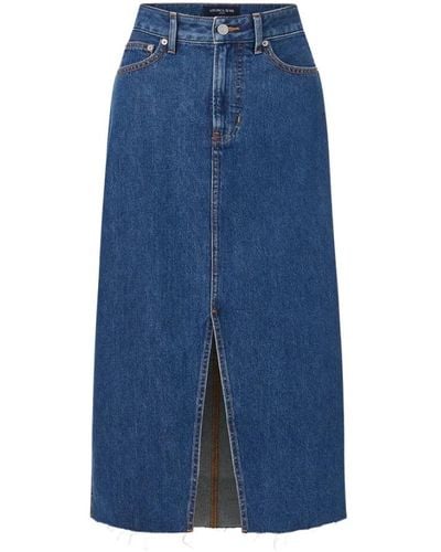 Veronica Beard Denim Skirts - Blue