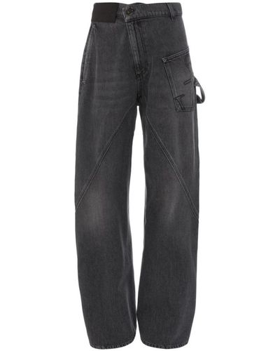 JW Anderson Loose-Fit Jeans - Grey