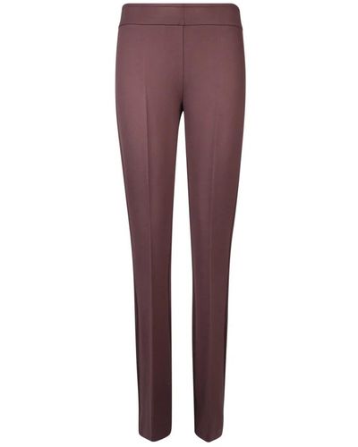 Blanca Vita Trousers > slim-fit trousers - Violet