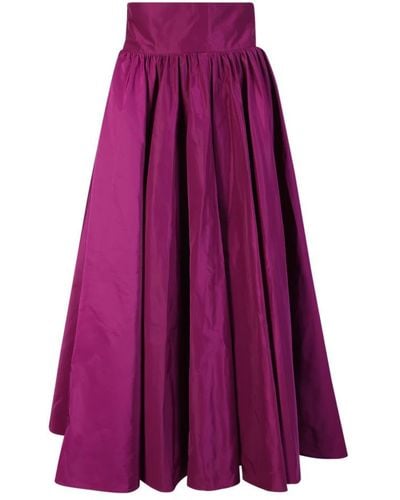 Blanca Vita Maxi Skirts - Purple