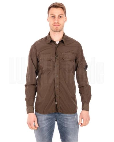 C.P. Company Casual Shirts - Brown