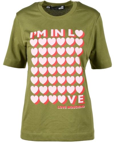 Love Moschino T-shirts - Vert