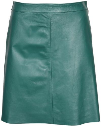 Ottod'Ame Leather skirt - Verde