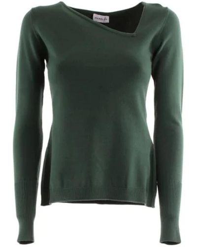 Marella Knitwear > v-neck knitwear - Vert