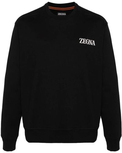 Zegna Sweatshirts - Schwarz