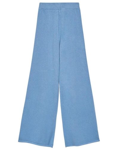 hinnominate Wide Trousers - Blue