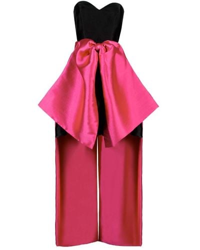 Doris S Short Dresses - Pink