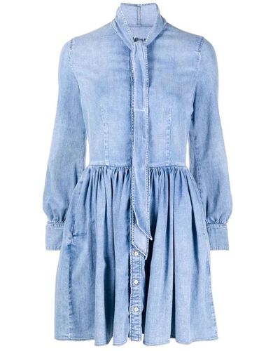 DSquared² Short Dresses - Blue