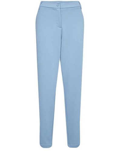 Soya Concept Slim-Fit Trousers - Blue