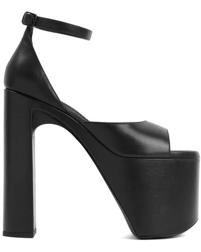 Balenciaga High Heel Sandals - Black