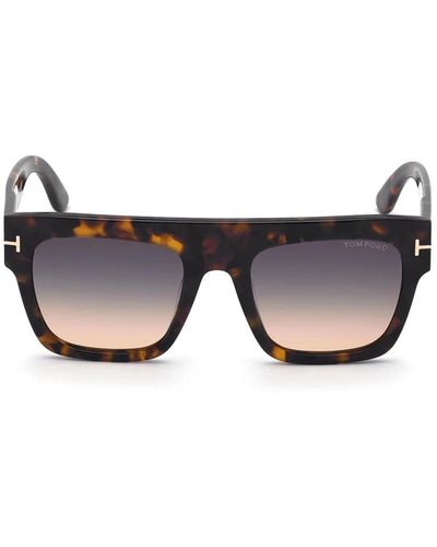 Tom Ford Acetat sonnenbrille renee für frauen - Braun