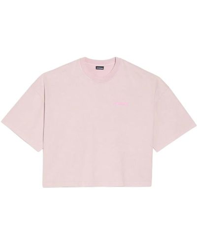Jacquemus T-shirts - Rose
