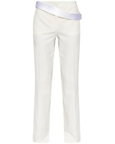 Stella McCartney Pantalones chinos - Blanco