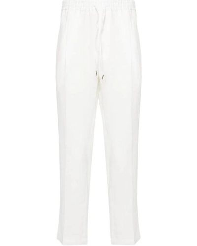 BRIGLIA Cropped trousers - Weiß