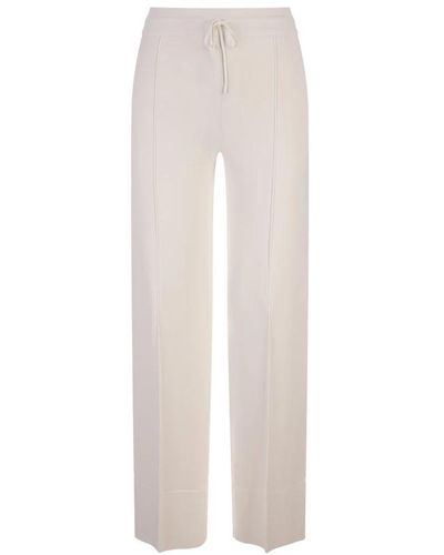 Ermanno Scervino Trousers > straight trousers - Blanc
