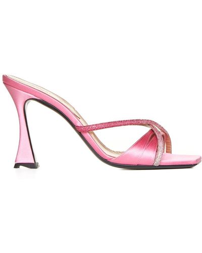 D'Accori Stilvolle sandalen aus indien - Pink