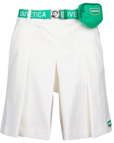 Duvetica Shorts casuales de alta calidad es - Blanco