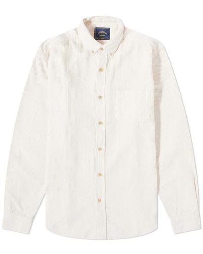 Portuguese Flannel Shirts > casual shirts - Blanc