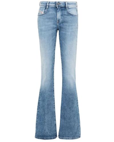 DIESEL Flared Jeans - Blue