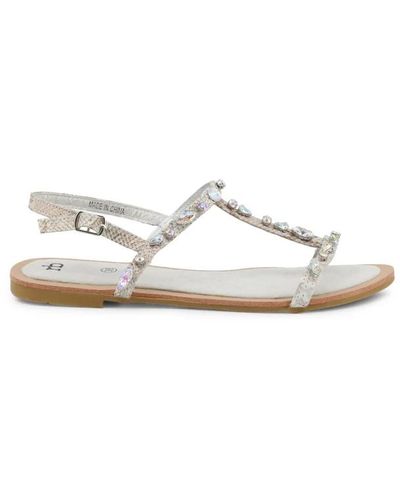 Roccobarocco Shoes > sandals > flat sandals - Blanc