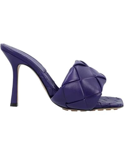 Bottega Veneta Leder heels - Blau