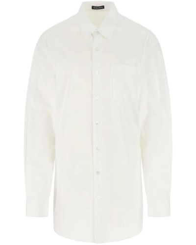 Ann Demeulemeester Camicia di cotone - Bianco