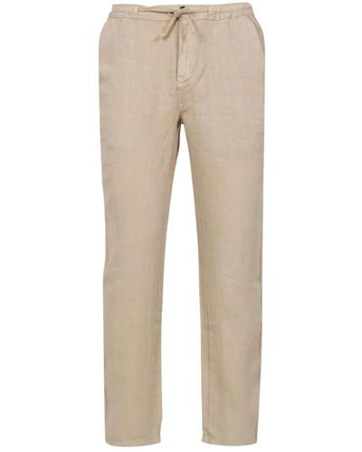 Roy Rogers Slim-Fit Trousers - Natural