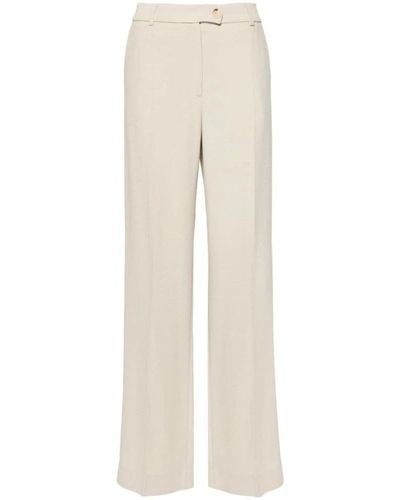 Totême Wide Trousers - Natural