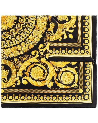 Versace Silk scarf - Gelb