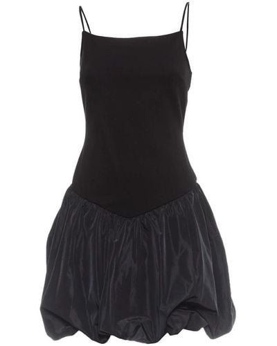 STAUD Short Dresses - Black