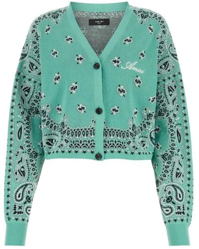 Amiri Knitwear > cardigans - Vert