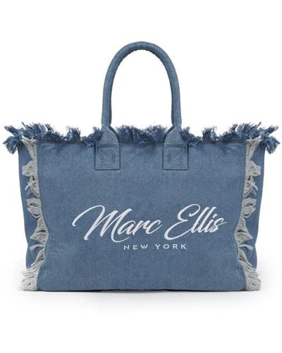 Marc Ellis St michel denim einkaufstasche - Blau