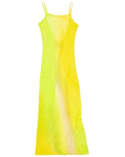 Acne Studios Midi Dresses - Yellow