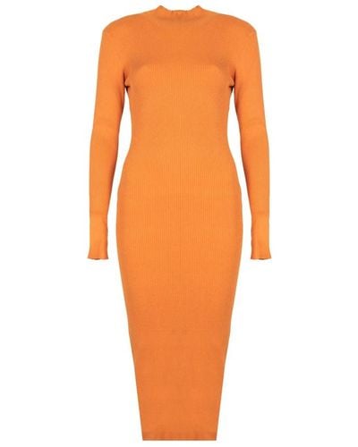 Silvian Heach Maxi dresses - Arancione