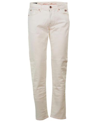 Roy Rogers Superior man jeans bianchi - Grigio