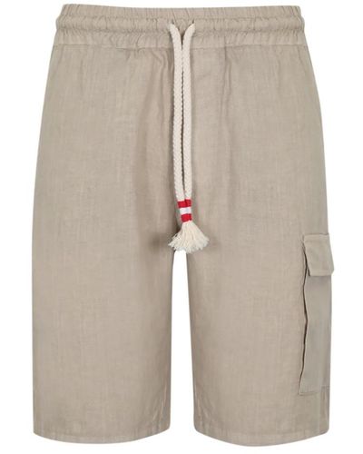 Mc2 Saint Barth Leinen shorts - Natur