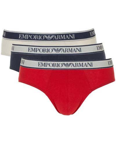 Emporio Armani Bottoms - Red