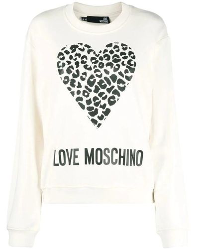Love Moschino Sweatshirts - White