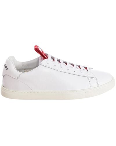 DSquared² Sneakers sportive a basso profilo - Bianco