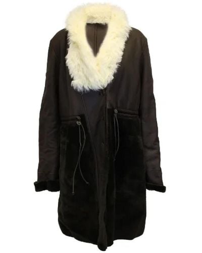 Chloé Faux Fur & Shearling Jackets - Black