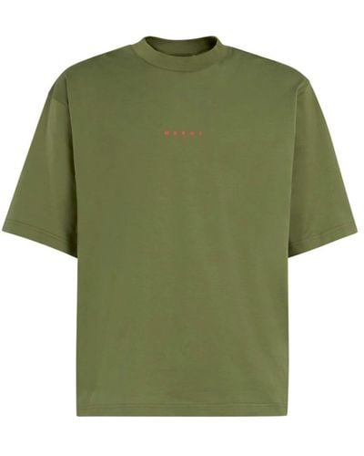 Marni T-Shirts - Green