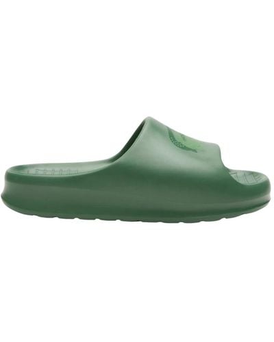 Lacoste Shoes > flip flops & sliders > sliders - Vert